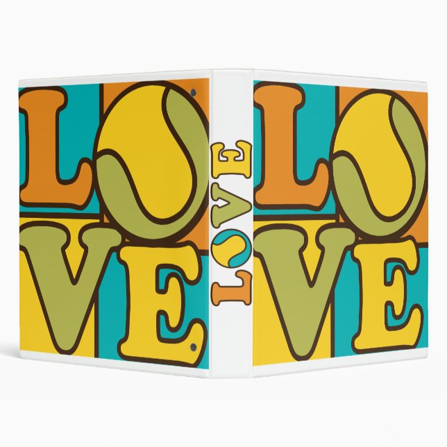 Love Tennis Binder (Background)
