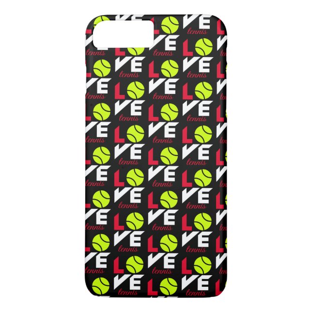 Love tennis Case-Mate iPhone case (Back)