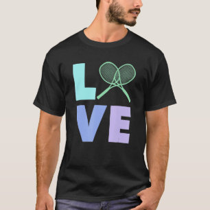 Love Tennis  Coach Pro Player T-Shirt