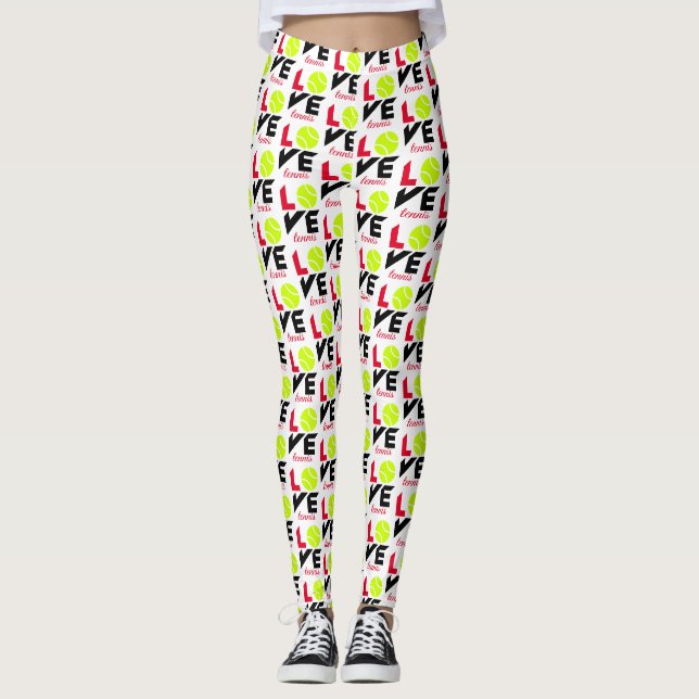 Love tennis leggings (Front)