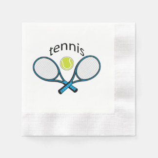 Love tennis napkin