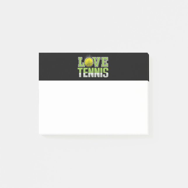 Love Tennis  Post-it Notes (Front)