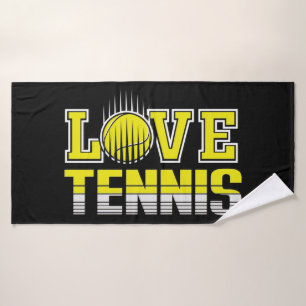 Love Tennis serviette de bain