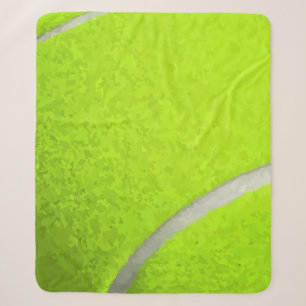 love tennis sports athletic sherpa blanket