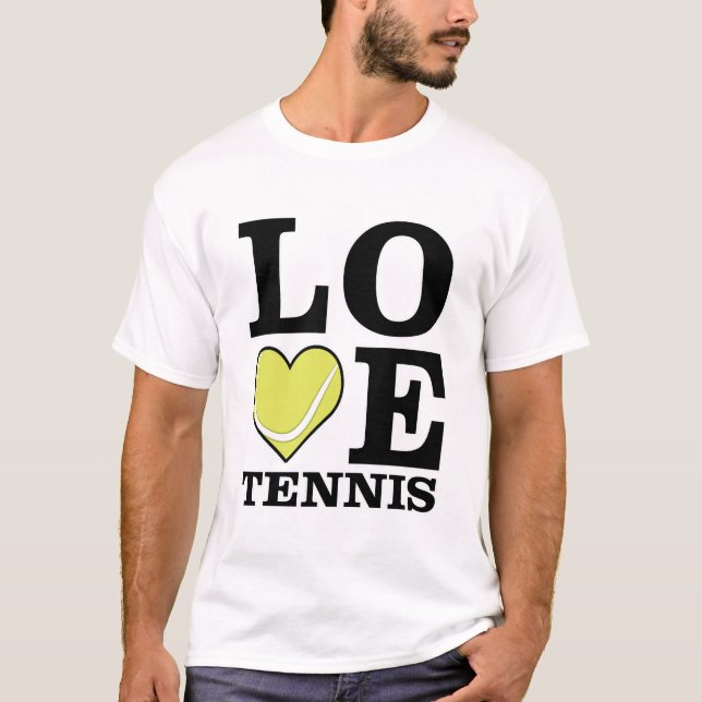 Love Tennis T-Shirt (Front)