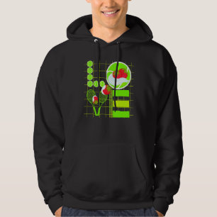 Love Tennis Tennis Ball I Called In Sick To Be He Hoodie