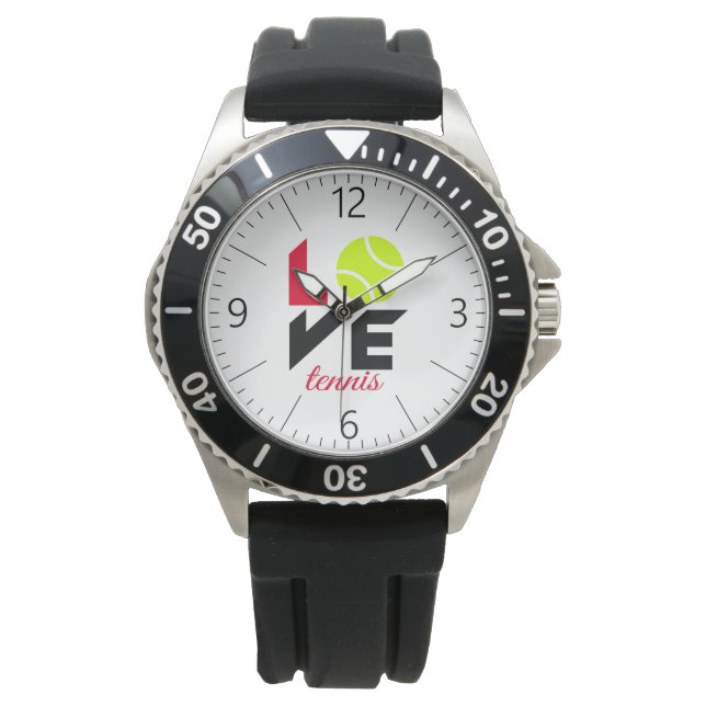 Love tennis watch (Front)