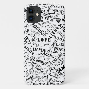 Love Text iPhone Case or Choose Colours