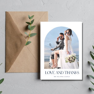 Love Thanks Arch Photo Mariage Merci