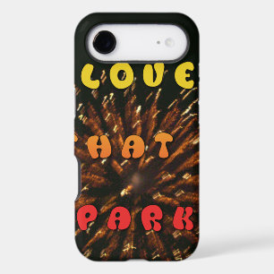Love That Sparks Abstract Art Design Print
