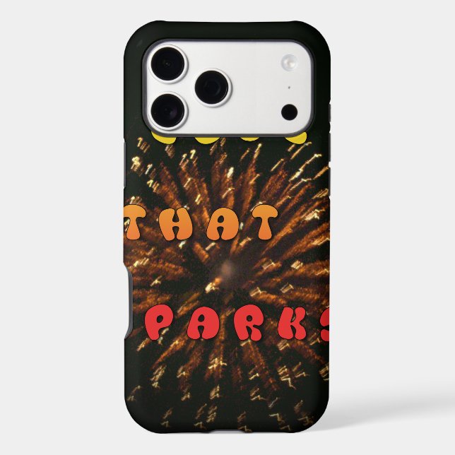 Love That Sparks Abstract Art Design Print (Back)