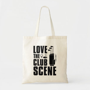Love The Club Scene Tote Bag