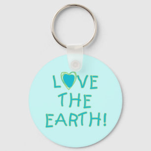 Love the Earth Environmental Keychain