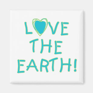 Love the Earth Environmental Magnet