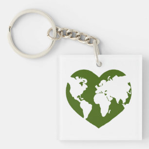Love the Earth Keychain