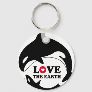 LOVE THE EARTH KEYCHAIN