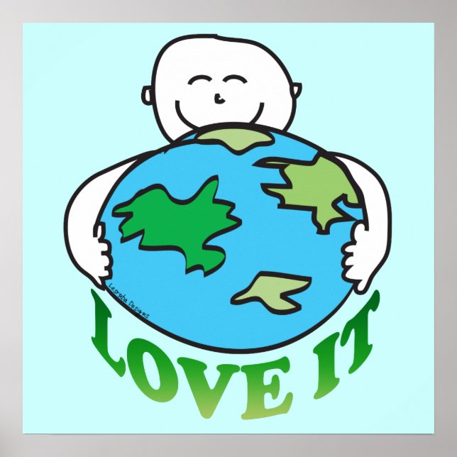 Love the Earth Poster (Front)