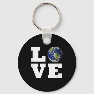 Love The Earth _ World Love Environmental Protecti Keychain