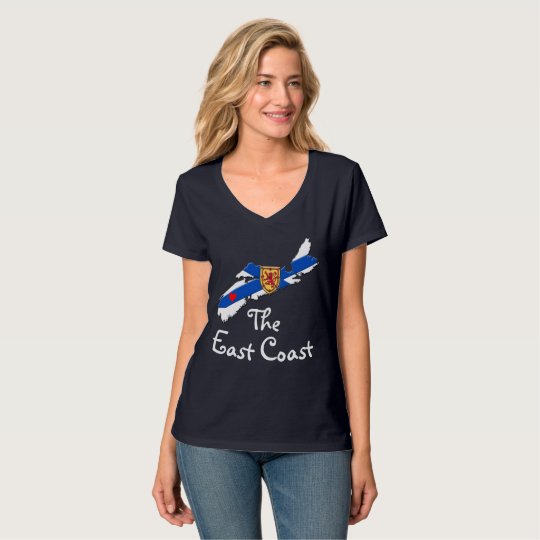 Love The East Coast Heart Nova Scotia shirt