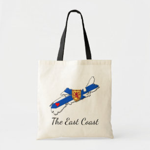 Love The East Coast  Heart Nova Scotia tote bag