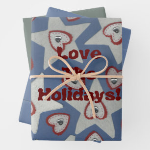 Love The Holidays! Wrapping Paper Sheets