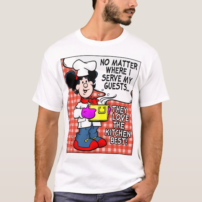 Love The Kitchen Best T-Shirt (Front)