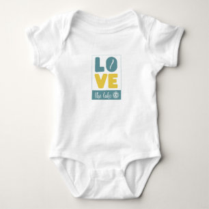 Love the lake Baby Bodysuit
