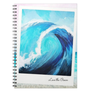 Love the Ocean Spiral Photo Carnet