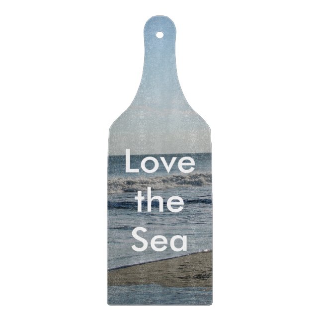 Love the Sea Beach Sand Cutting Board (Front)