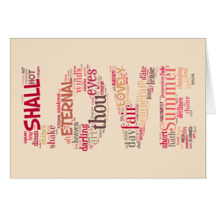 Love the Shakespeare way text art