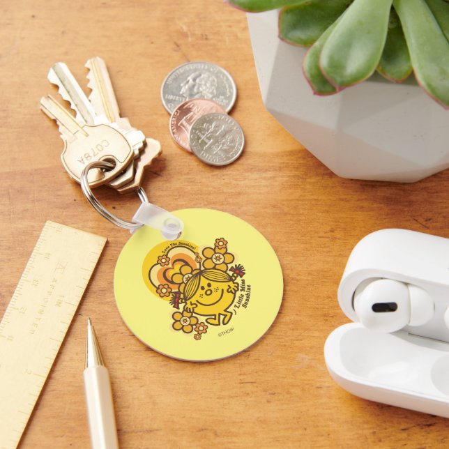 Love The Sunshine | Flowers & Colour Keychain (Desk)
