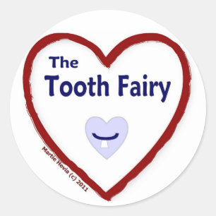 Love The Tooth Fairy Classic Round Sticker