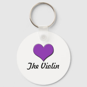 Love The Violin Keychain