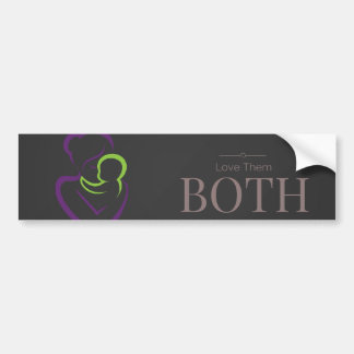 Love them Both Bumper Sticker