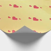 Love-Themed Wrapping Paper