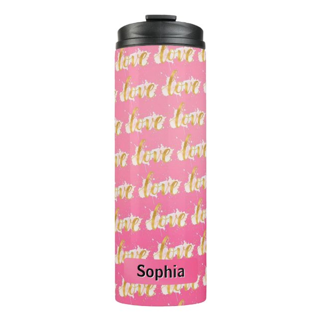 Love Thermal Tumbler (Front)