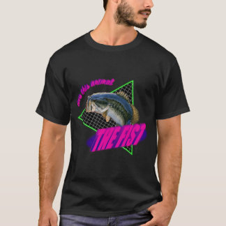 Love This Animal- The Fist Ironic Fish T-Shirt