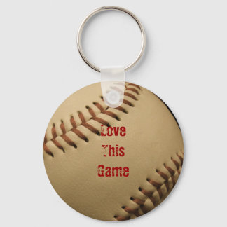 Love This Game Keychain