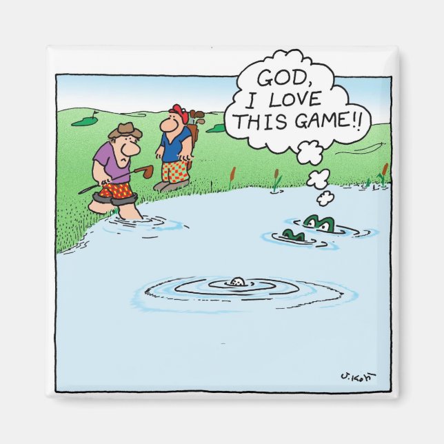 Love This Game Magnet (Front)