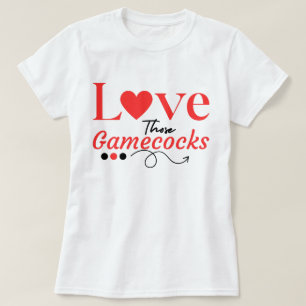 Love those Gamecocks Football Spirit,southern vibe T-Shirt