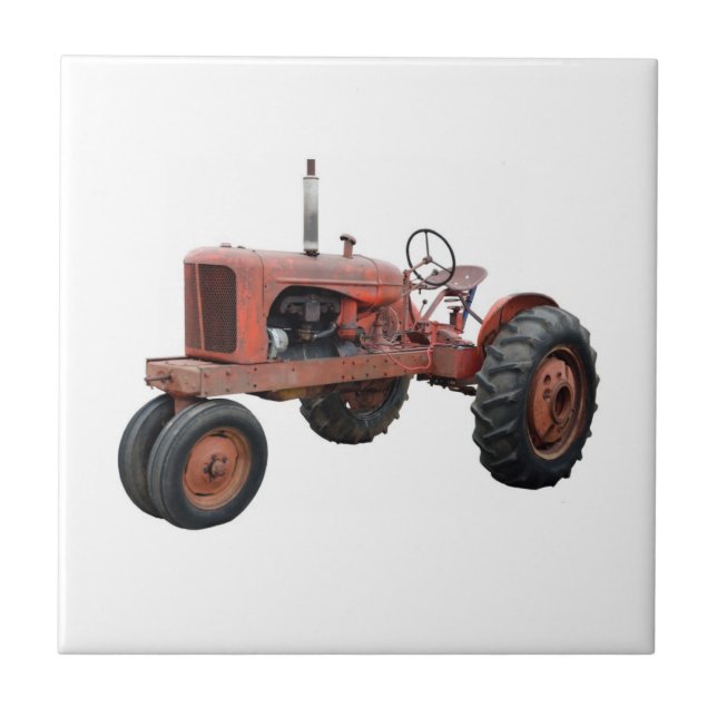 Love Those Old Rusty Tractors Tile (Front)