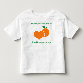 Love Those Oranges! Raglan Toddler T-shirt