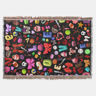 Love Throw Blanket