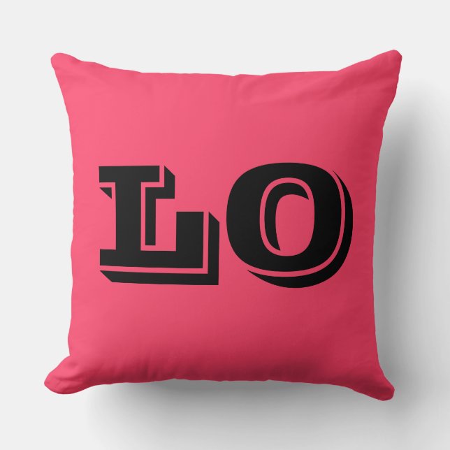LOVE THROW PILLOW (Front)