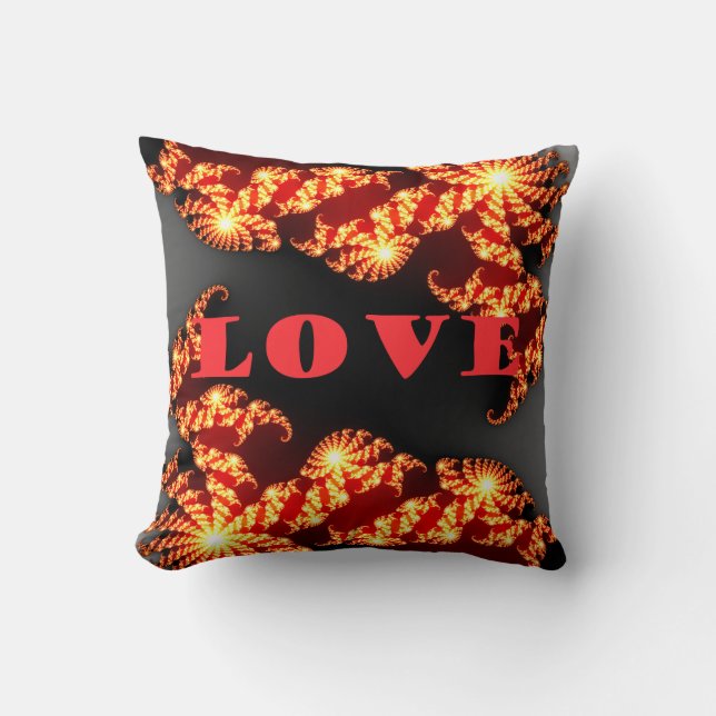 Love Throw Pillow (Front)