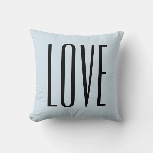 Love Throw Pillow (Front)