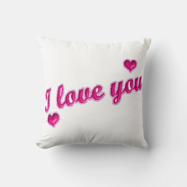 Love Throw Pillow (Front)