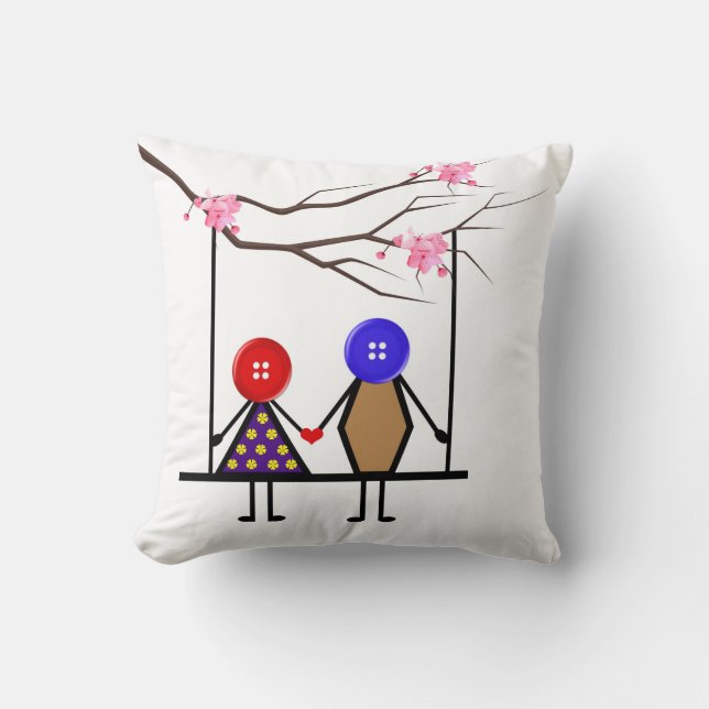 love throw pillow (Front)