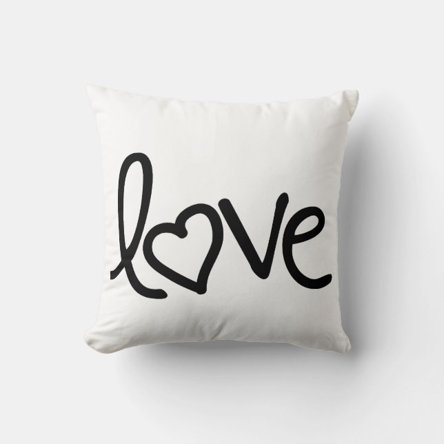 love throw pillow (Front)