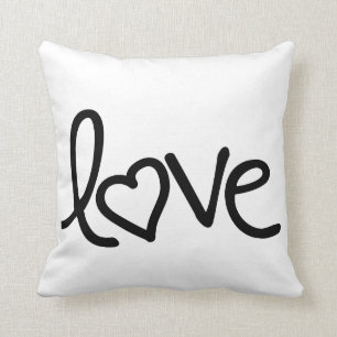 love throw pillow
